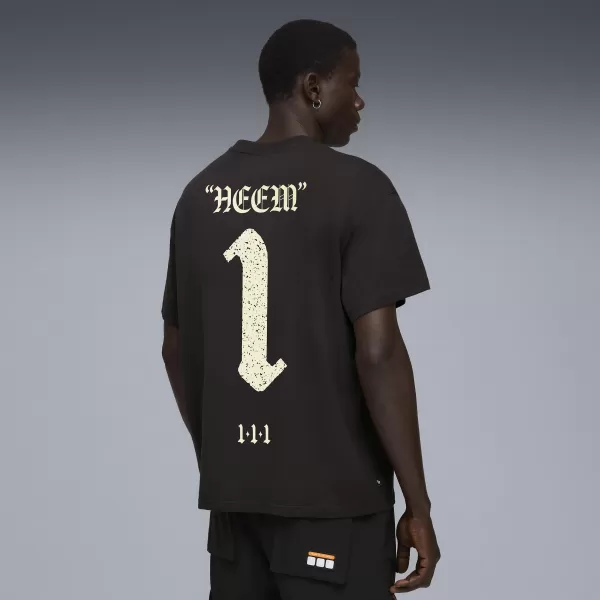  Tričko PUMA LAFRANCE HEEM TEE II 63247801 PUMA BLACK 