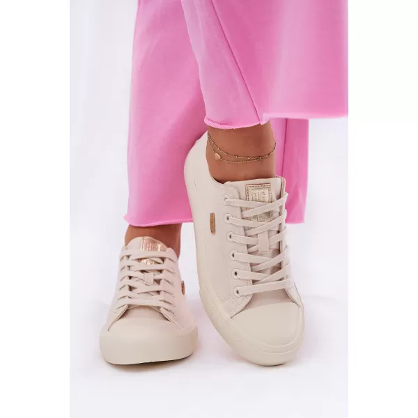  Dámske tenisky BIG STAR RR274768 BÉŽOVÁ Big Star Shoes 