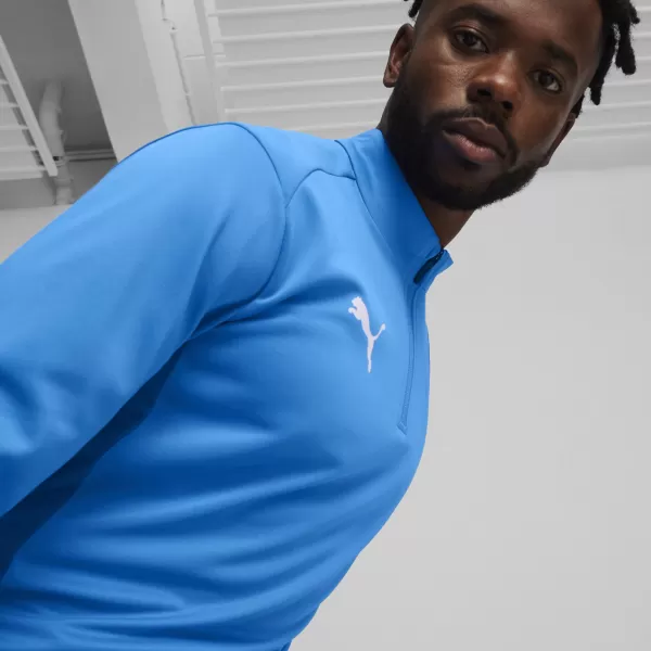 Tričko PUMA TEAMGOAL TRAINING 1/4 ZIP TO 658629_02 ELEKTRICKÁ MODRÁ LIMONÁDA/BIELA/TÍM ROYAL 