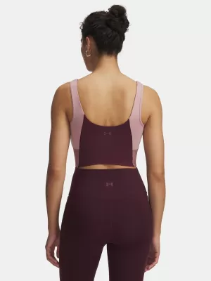Dámske tielko UNDER ARMOUR MERIDIAN COLORBLOCK TANK 6004001-651 HNEDÁ