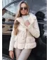 Dámska bunda DSTREET TY5275 ECRU