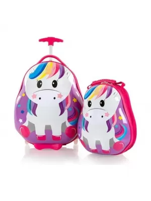 Kufrová súprava HEYS TRAVEL TOTS KIDS JEDNOROŽEC