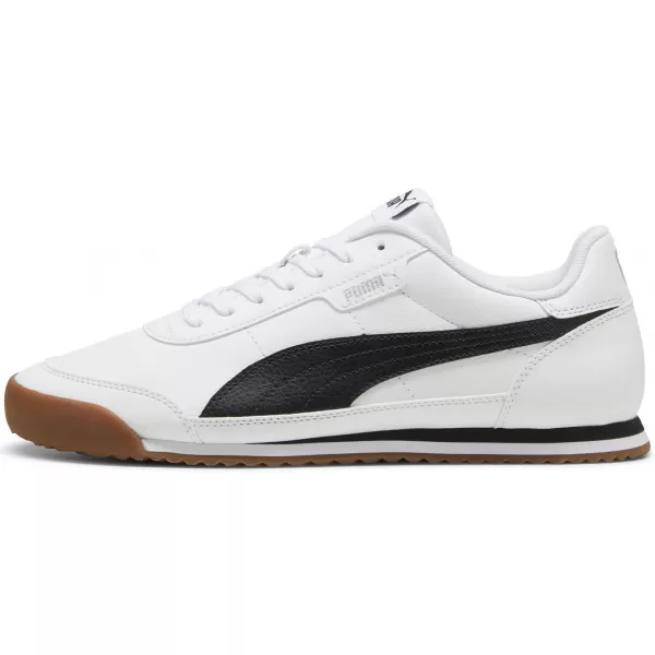  Pánske topánky PUMA TURINO II 39745202 PUMA BIELA/PUMA ČIERNA/ŠEDÁ 