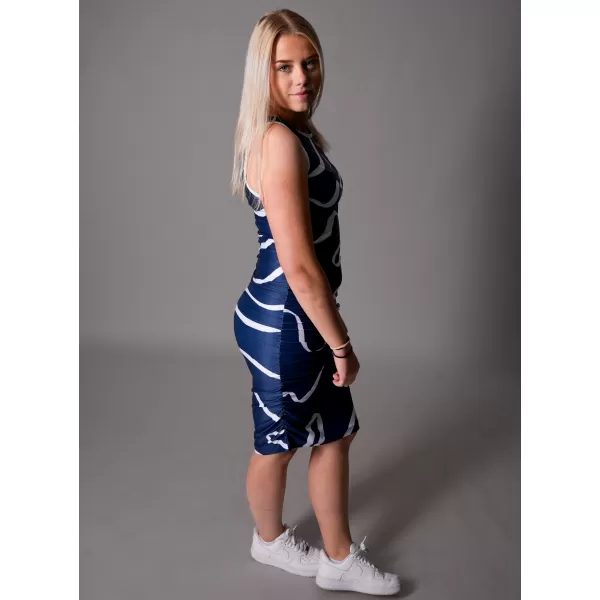  Dámske prémiové šaty ALTISPORT VOJ/ALW088SAT03 MODRÁ 