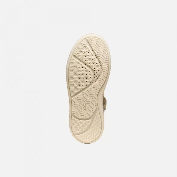  Dievčenské tenisky GEOX LAQUINNY J56M3B054AJC1M2U KRÉMOVÁ 