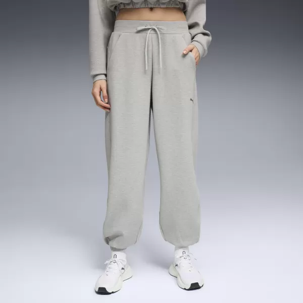  Dámy PUMA W CLOUDSPUN JOGGER 52750304 SVETLOŠEDÝ VRES 