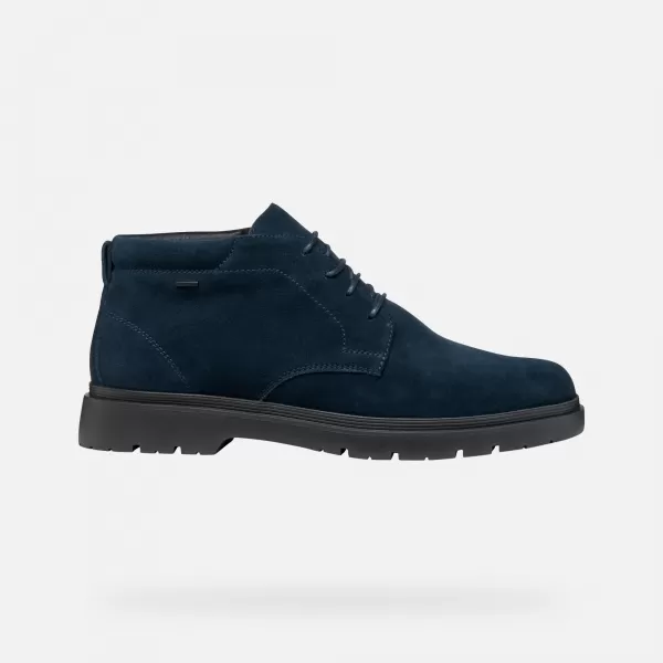  Pánske topánky GEOX SPHERICA EC1 B ABX G011210 TMAVO MODRÁ 