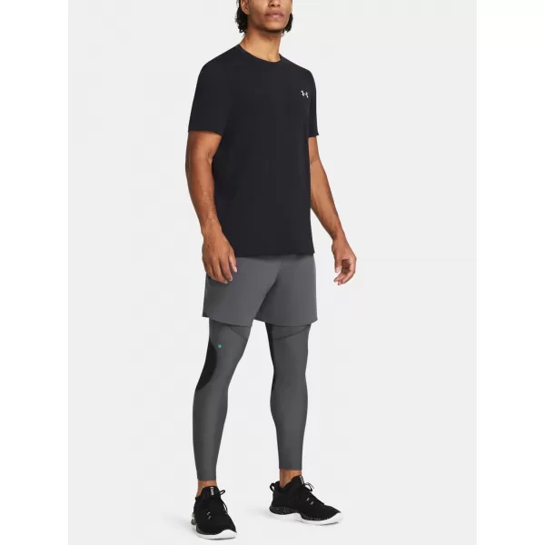 Pánske šortky UNDER ARMOUR UA PEAK WOVEN SHORTS 1376782-025 SIVÁ 