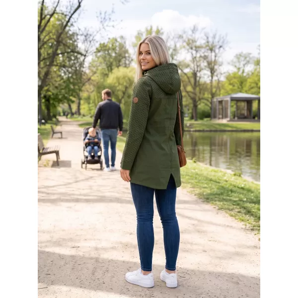  Dámska bunda softshell ALTISPORT GEMEE KHAKI 