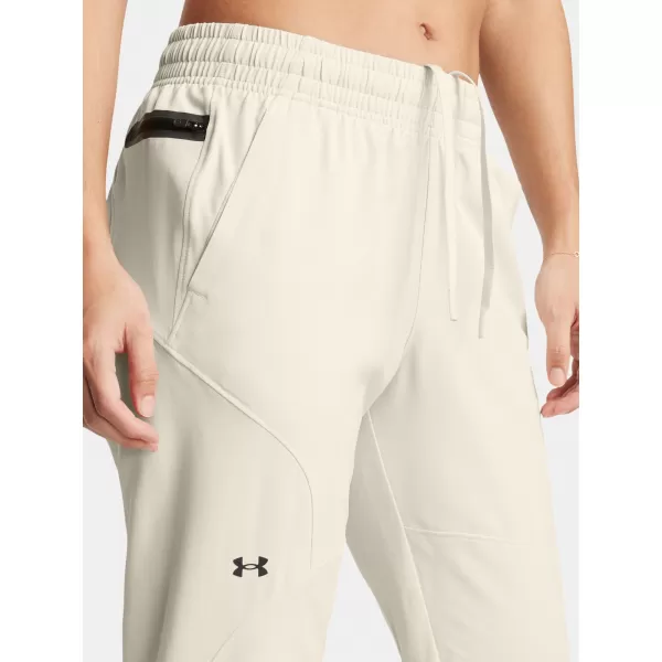  Dámske tepláky UNDER ARMOUR UA UNSTOPPABLE JOGGER 1376926-110 BIELA 