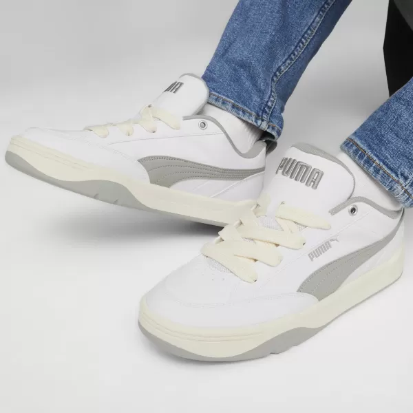  Čižmy PUMA PARK LIFESTYLE 39508401 BIELE/SIVÉ/CUKROVÉ MANDLE 