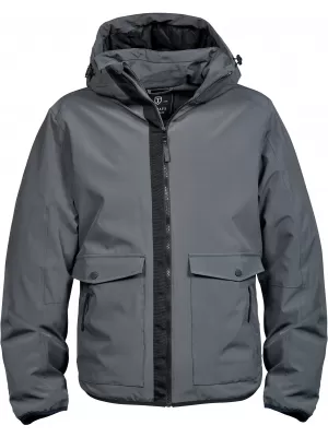 Pánska bunda TEE JAYS | TJ 9604 SPACE GREY