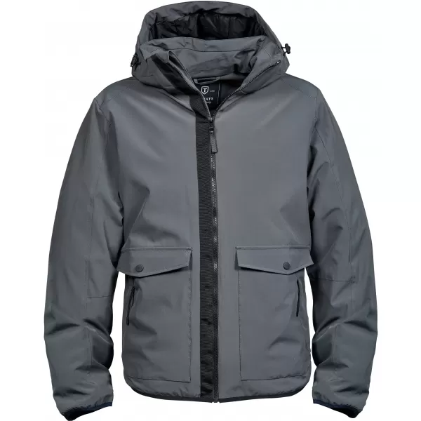  Pánska bunda TEE JAYS | TJ 9604 SPACE GREY 