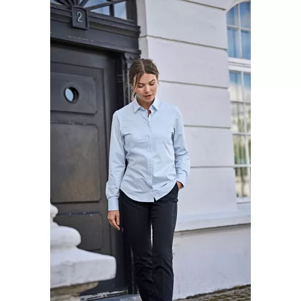  Dámska košeľa TEE JAYS | TJ 4031 LIGHT BLUE 