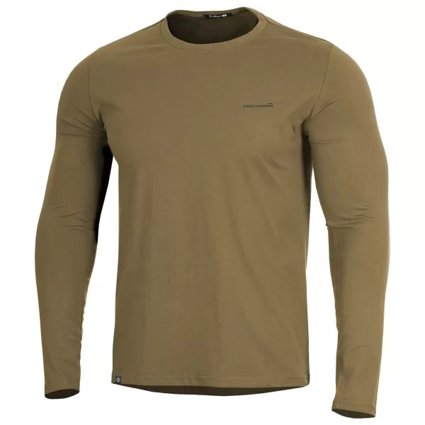  tričko PENTAGON AGERON 2.0 LONG ARM SHIRT K09029 KOJOT 
