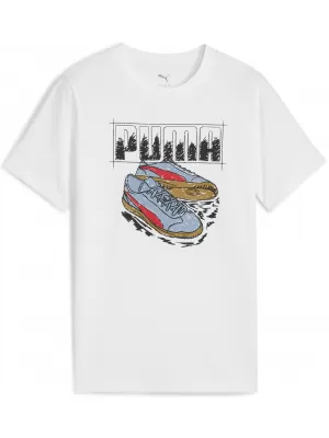 T -shirt PUMA GRAPHIC SNEAKER TEE B 68993902 PUMOVÁ BIELA