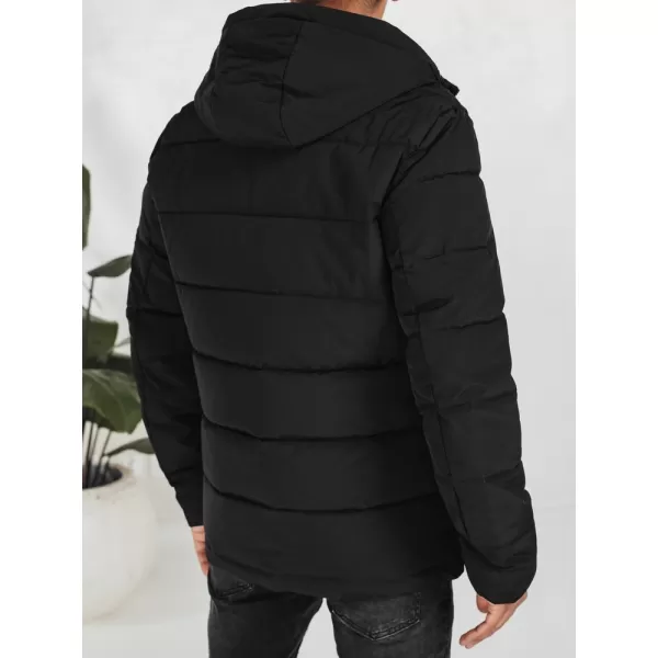 Pánska bunda DSTREET TX5055 ČIERNA 