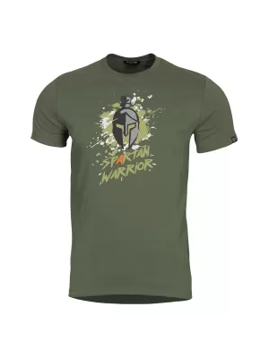 tričko PENTAGON AGERON SPARTAN WARRIOR K09012 OLIVOVO ZELENÁ