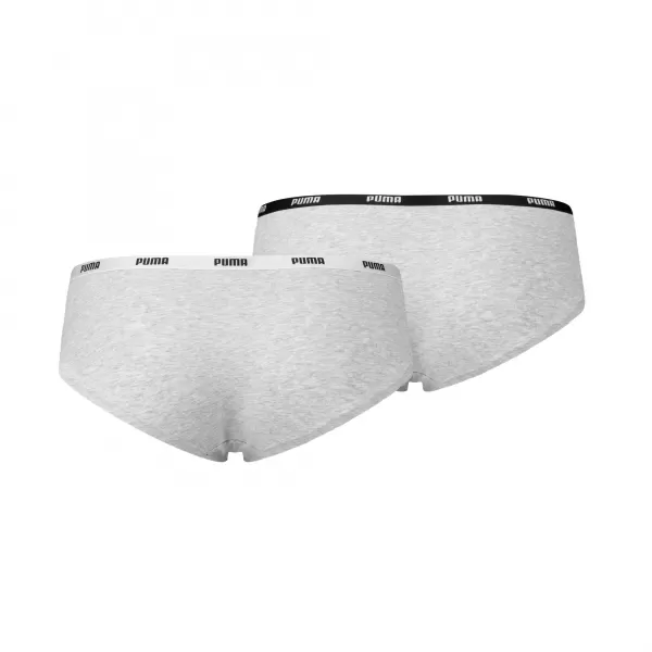  Nohavičky PUMA WOMEN HIPSTER 2P PACK 90785205 ŠEDÁ 