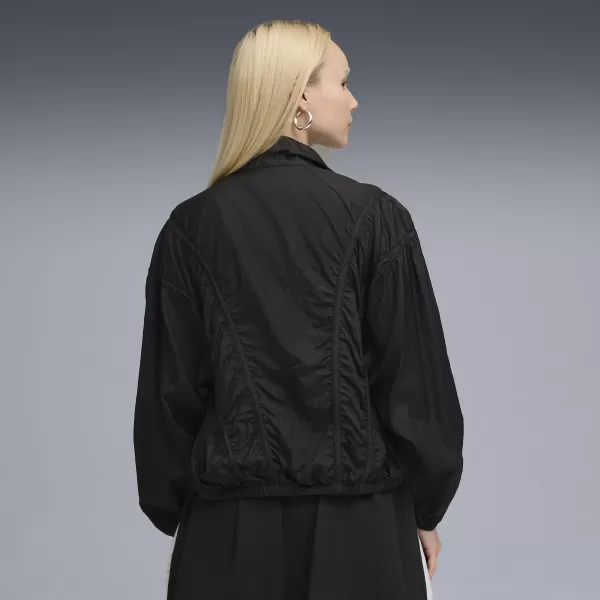  Dámska bunda PUMA DARE TO OVERSIZED WOVEN JACKET 63214801 PUMA ČIERNA 