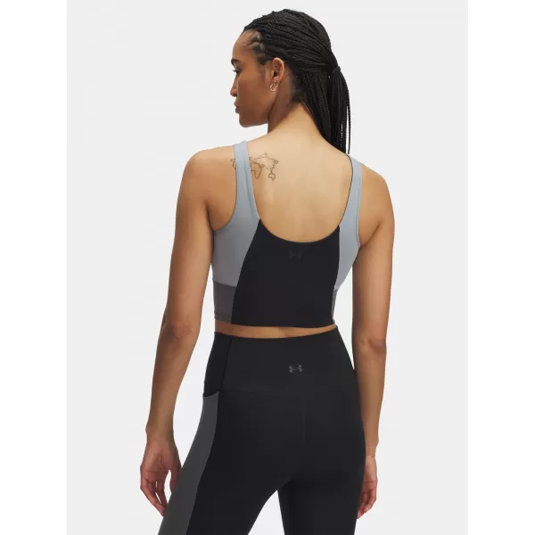  Dámske tielko UNDER ARMOUR MERIDIAN COLORBLOCK TANK 6004001-002 ČIERNA 