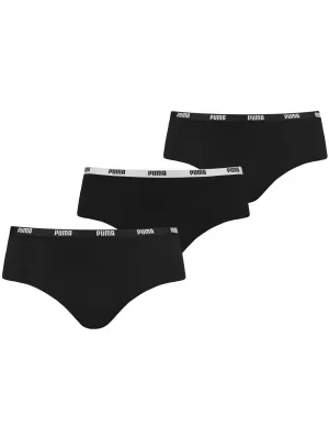 Nohavičky PUMA HIPSTER 3P PACK 90759202 ČIERNY