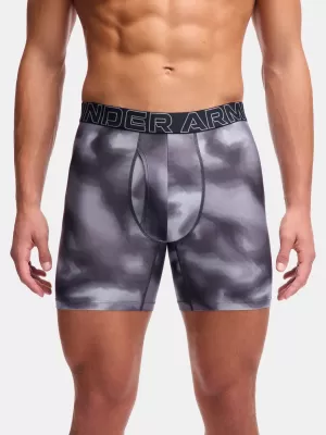 Pánske boxerky UNDER ARMOUR M UA PERF TECH MESH (3KS) 1383885-024 TITÁNOVÁ SIVÁ