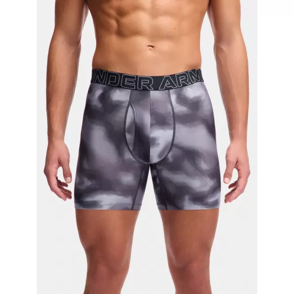  Pánske boxerky UNDER ARMOUR M UA PERF TECH MESH (3KS) 1383885-024 TITÁNOVÁ SIVÁ 