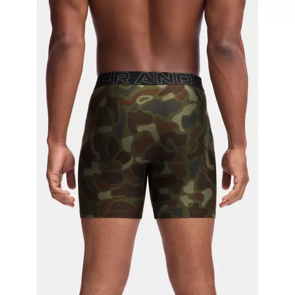  Pánske boxerky UNDER ARMOUR M UA PERF TECH (3KS) 1383879-392 ČIERNA SO SOLÁRNYM ORANOM 