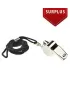 Píšťalka PENTAGON BRASS WHISTLE K25024 STRIEBRO