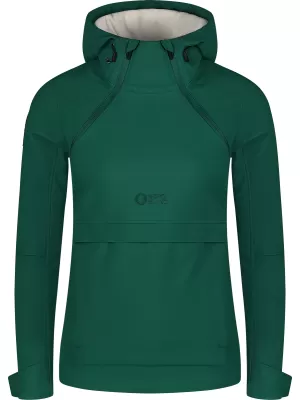 Dámska softshell Anorac NORDBLANC NBWSL8275 ZELENÝ
