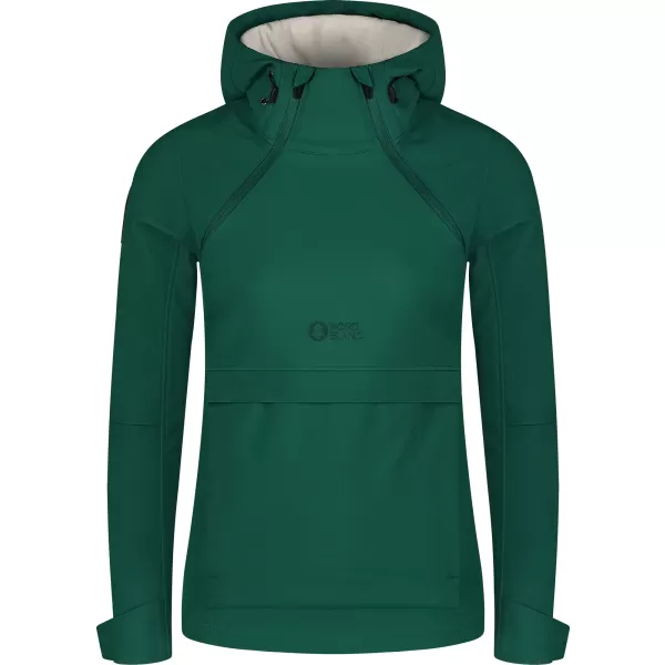  Dámska softshell Anorac NORDBLANC NBWSL8275 ZELENÝ 