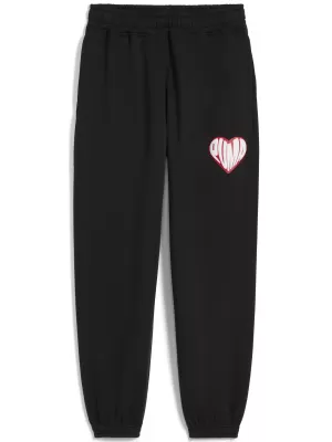 Pánske tepláky PUMA HOOPERHOTLINE SWEATPANT 63283402 PUMA ČIERNA