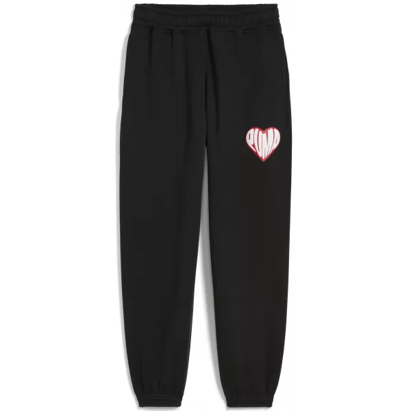  Pánske tepláky PUMA HOOPERHOTLINE SWEATPANT 63283402 PUMA ČIERNA 