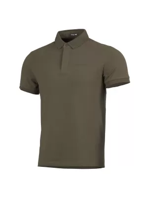 Pánske tričko s golierom PENTAGON VALOR POLO SHIRT K09051 HNEDÁ ŠEDÁ