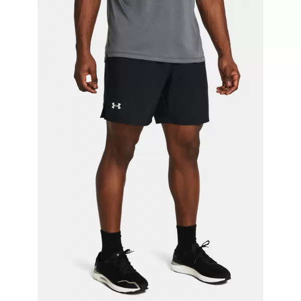  Pánske šortky UNDER ARMOUR UA LAUNCH 7'' UNLINED SHORTS 1382622-001 ČIERNA 