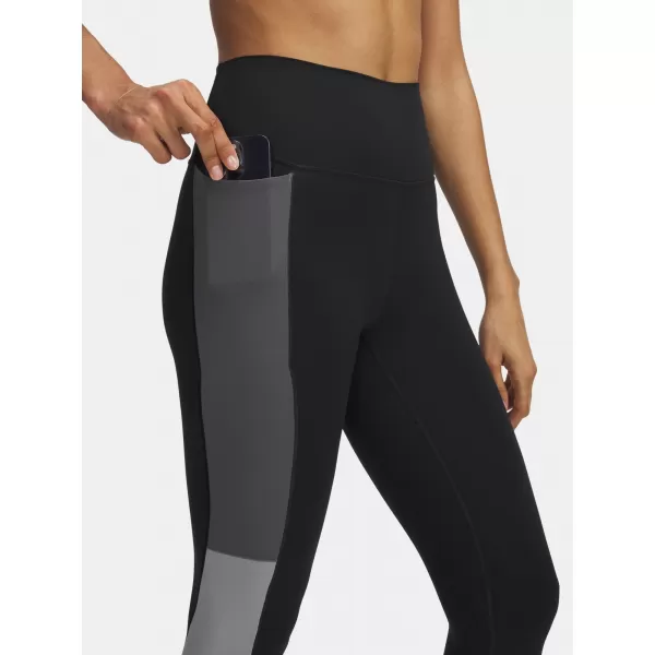 Dámske legíny UNDER ARMOUR MERIDIAN COLORBLOCK ANKLE LG 6004002-003 ČIERNA 