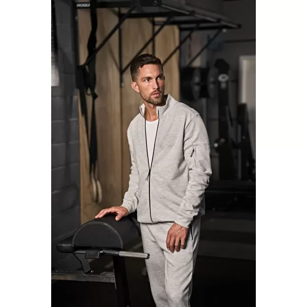  Pánska bunda TEE JAYS | TJ 5704 HEATHER GREY 