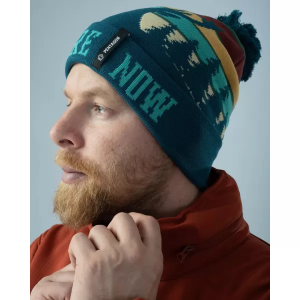  Čiapka PENTAGON SANCTUARY DEER KNIT BEANIE K13060 VIACFAREBNÝ 