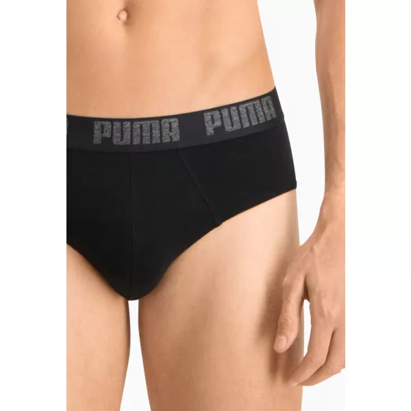  Mužské nohavičky PUMA BASIC BRIEF 2P 88910006 ČIERNA/ČIERNA 