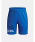 Chlapčenské šortky UNDER ARMOUR UA TECH LOGO SHORTS 1383333-402 MODRÁ
