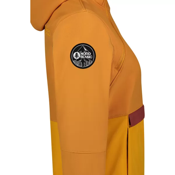  Dámska softshell Anorac NORDBLANC NBWSL8275 ORANŽOVÝ 