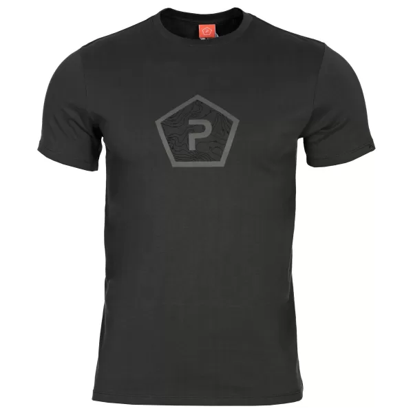  tričko PENTAGON SHAPE K09012 ČIERNA 
