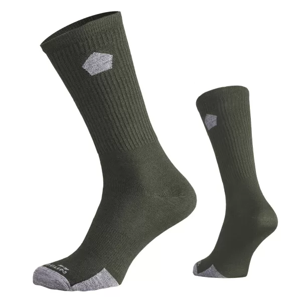  Ponožky PENTAGON ALPINE MERINO SOCKS LIGHT EL14015 06 EL14015 OLIVOVO ZELENÁ 