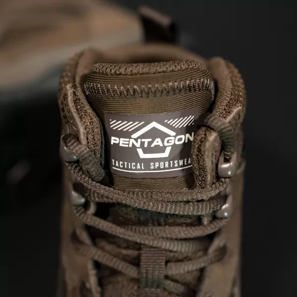  Čižmy PENTAGON SCORPION V2 NUBUCK 6 BOOTS K15049 TERRA HNEDÁ 