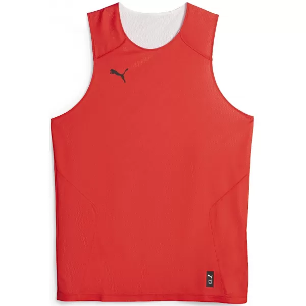  Mužský dres PUMA REVERSIBLE PRACTICE JERSEY 67664003 ČERVENÁ PUMA 