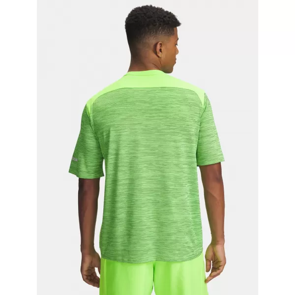  Pánske tričko UNDER ARMOUR UA TECH UTILITY SS ZELENÁ 