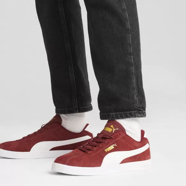  Topánky PUMA CLUB II 39744403 INTENSE RED/ INTENZÍVNA ČERVENÁ/PUMA BIELA 