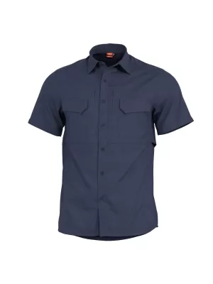 Pánska košeľa PENTAGON PLATO SHIRT SHORT K02019 POLNOČNÁ MODRÁ