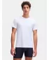 Pánske tričko UNDER ARMOUR M UA PERF TECH MESH CREW NECK-2PK 6007625-100 BIELA